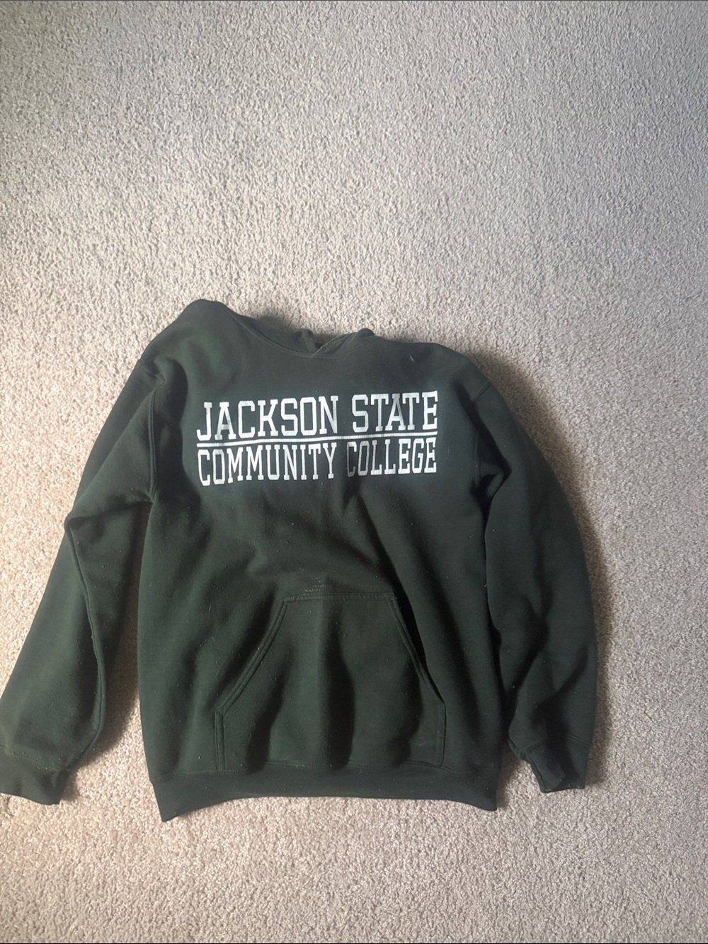 Jackson State Community College Dark Green Crewneck Sweatshirt